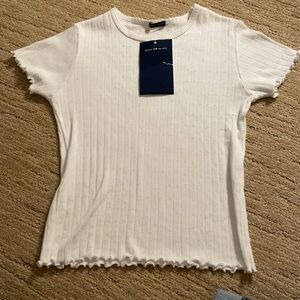 brandy ruffle tee